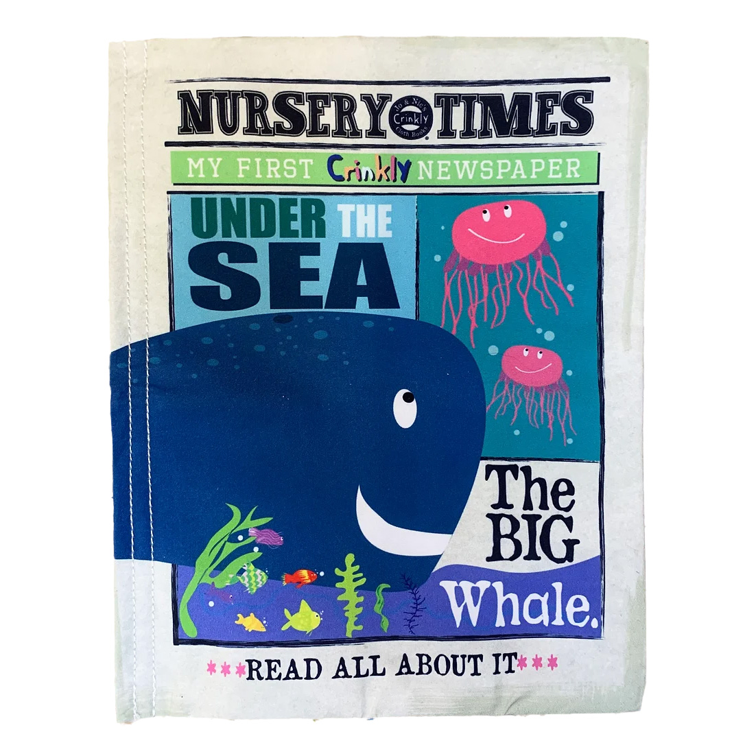 Jo & Nic Nursery Times Crinkly Newspaper - Under the Sea
