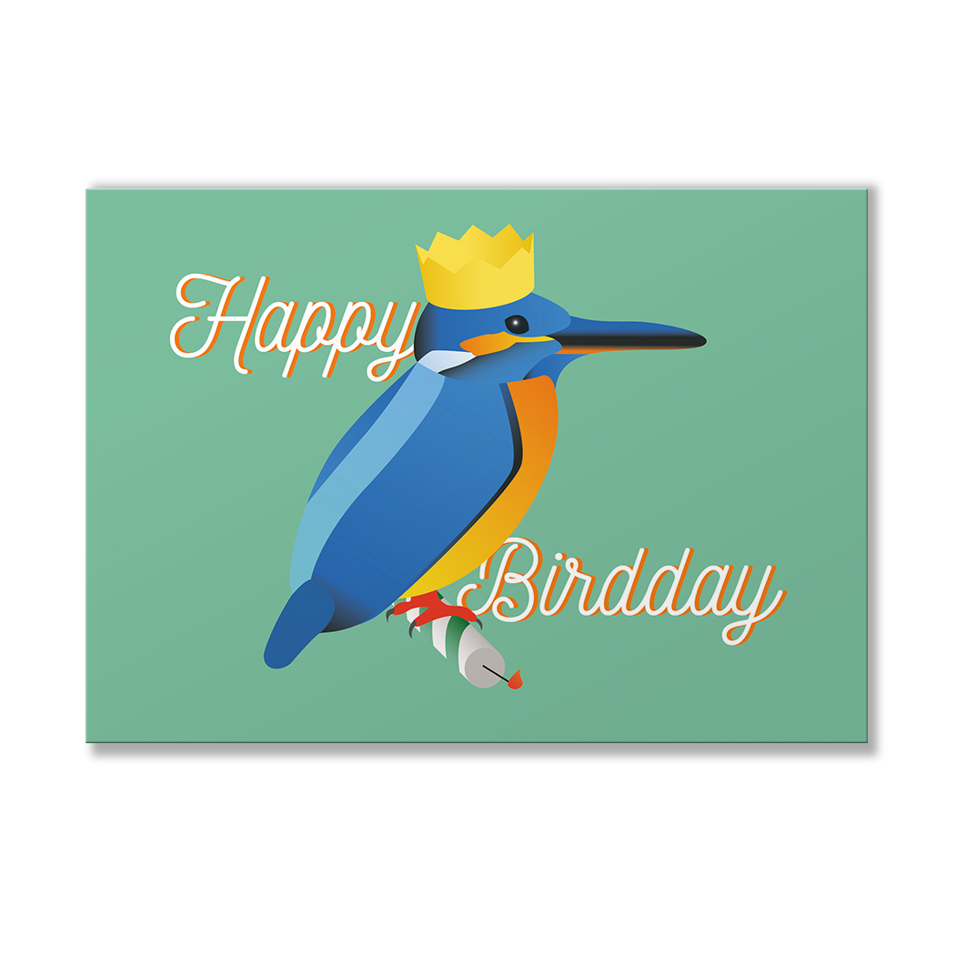 FlorisM Design Happy Birdday Card