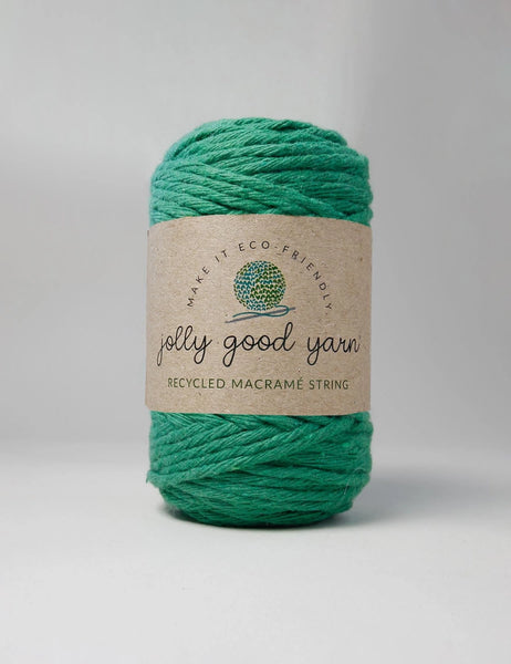 Jolly Good Yarn Ashbury Green 3mm Macramé Yarn 