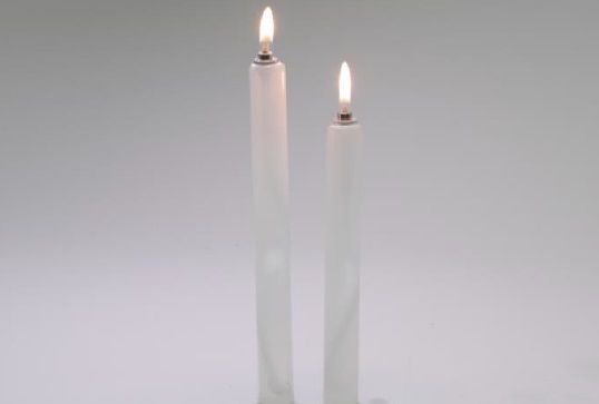 BOUTIQUE CARPE DIEM Lámpara Aceite "Candle" Blanca M