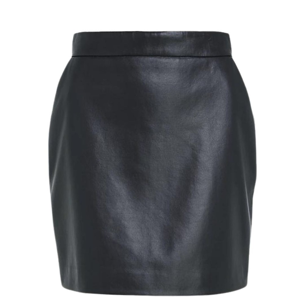 Calvin Klein Recycled Leather Mini Skirt