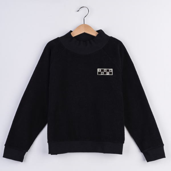Tom & Boy Black Logo Sweatshirt