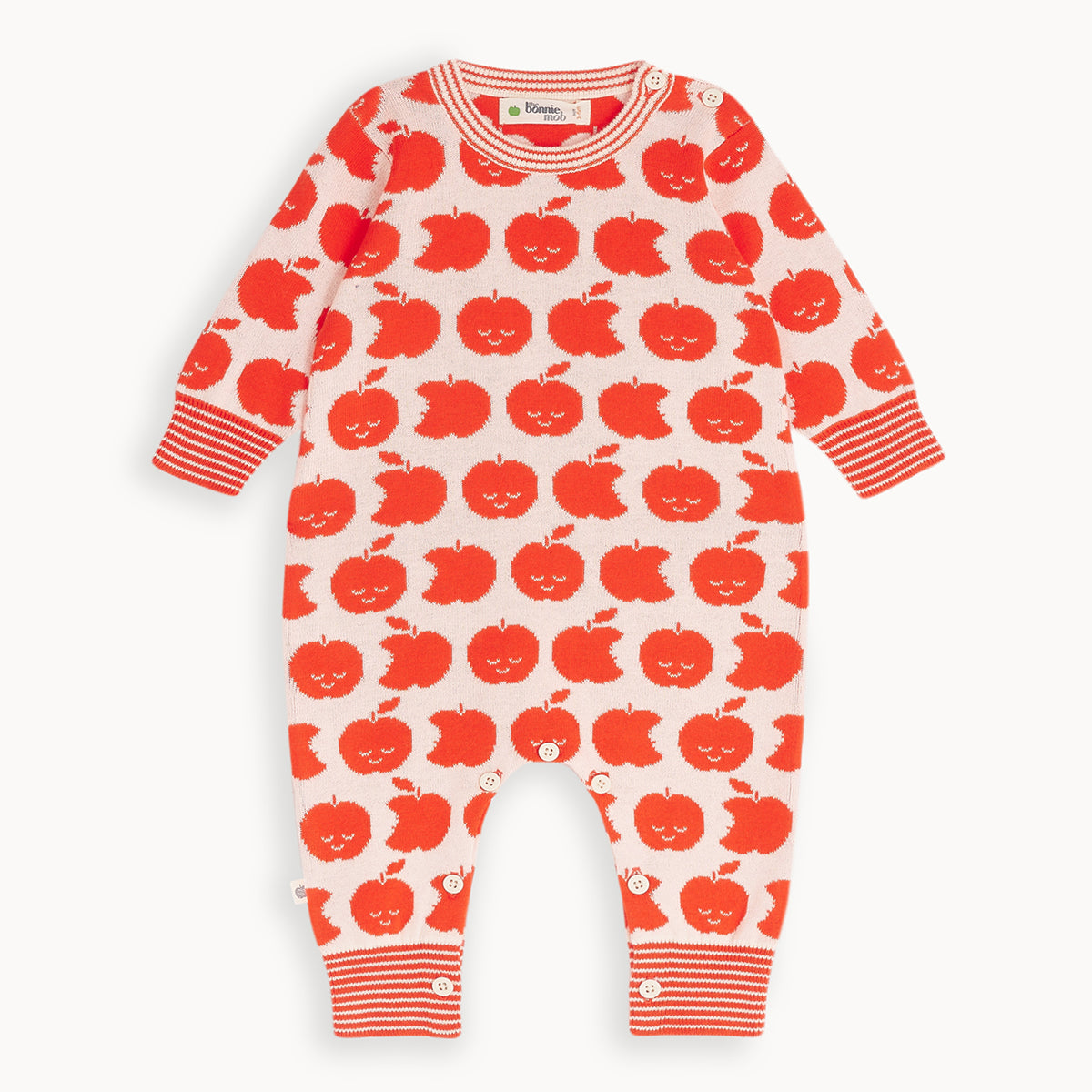 The Bonnie Mob The Bonnie Mob Skittle Apple Knit Playsuit