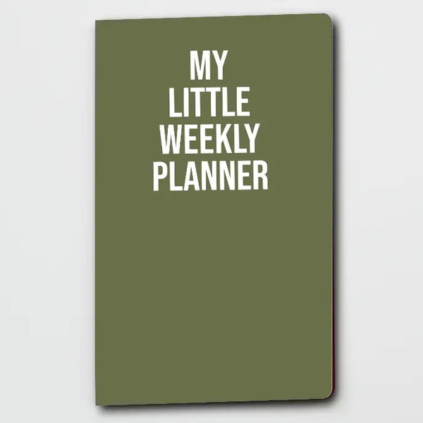 We Act Company My Little Weekly Planner