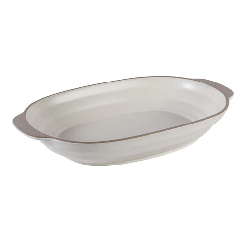 The Ladelle Group Ladelle Clyde Coconut 37cm Oval Baking Dish
