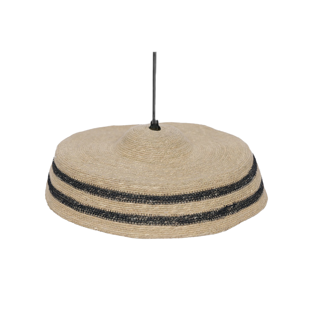 Terra Nomade 45 x 16cm Natural and Black Seagrass Suspension