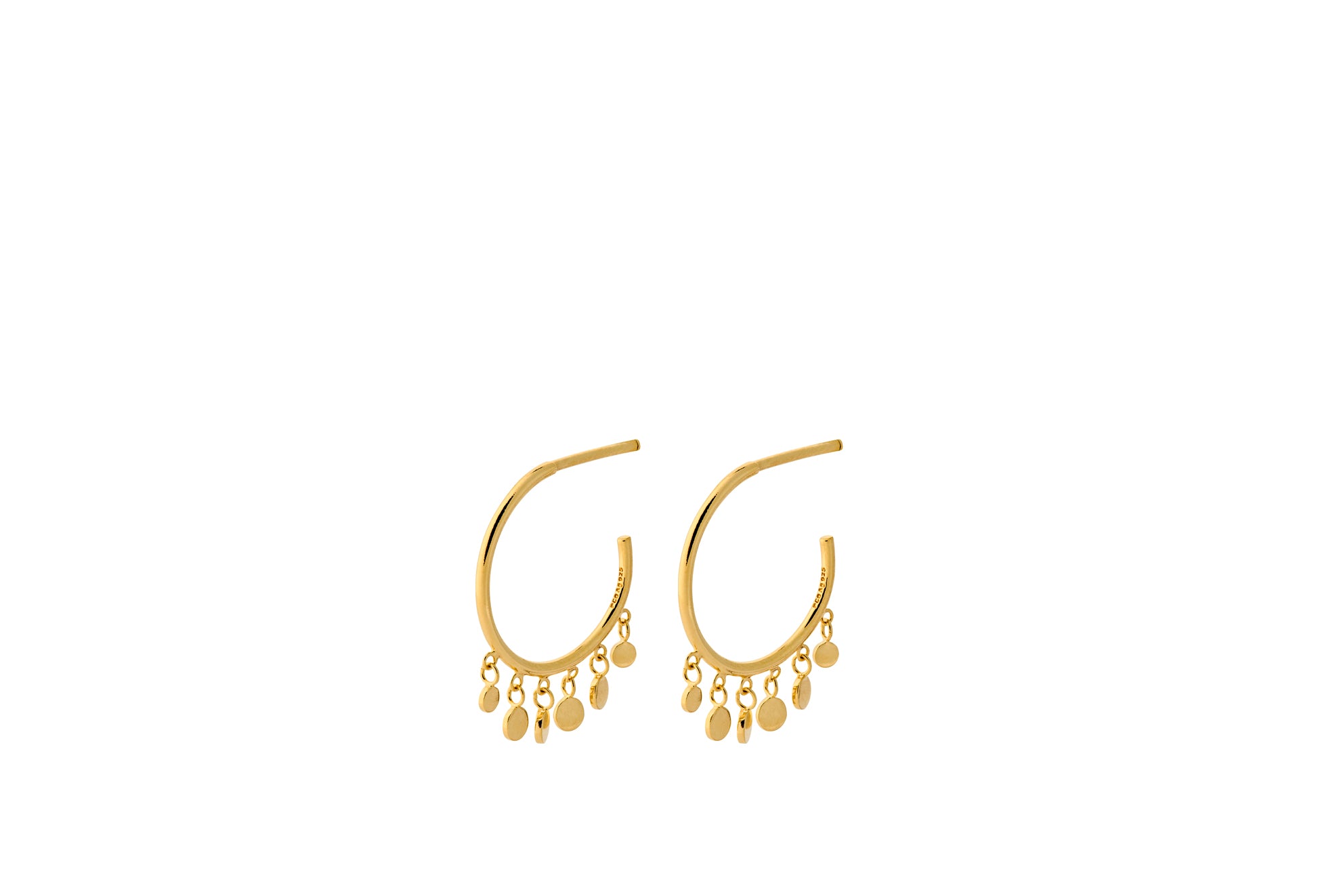 pernille-corydon-glow-earrings-14mm-in-gold