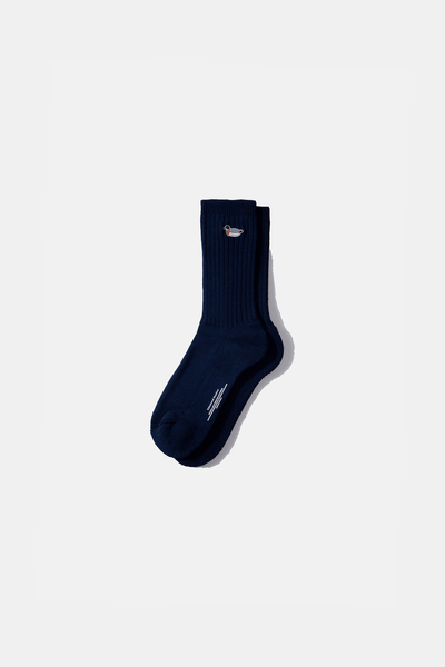 Edmmond Navy Duck Socks Socks