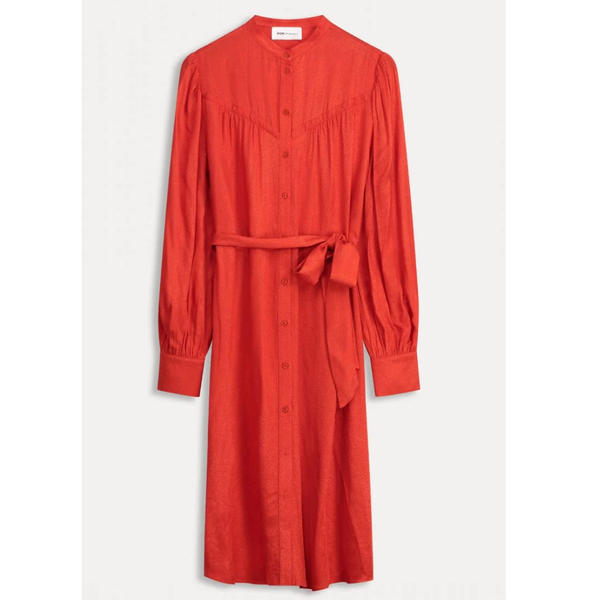 Pom Amsterdam | Dress | Phoenix Red