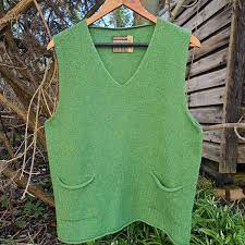 Eribe Corry V Neck Tank Top - Watercress