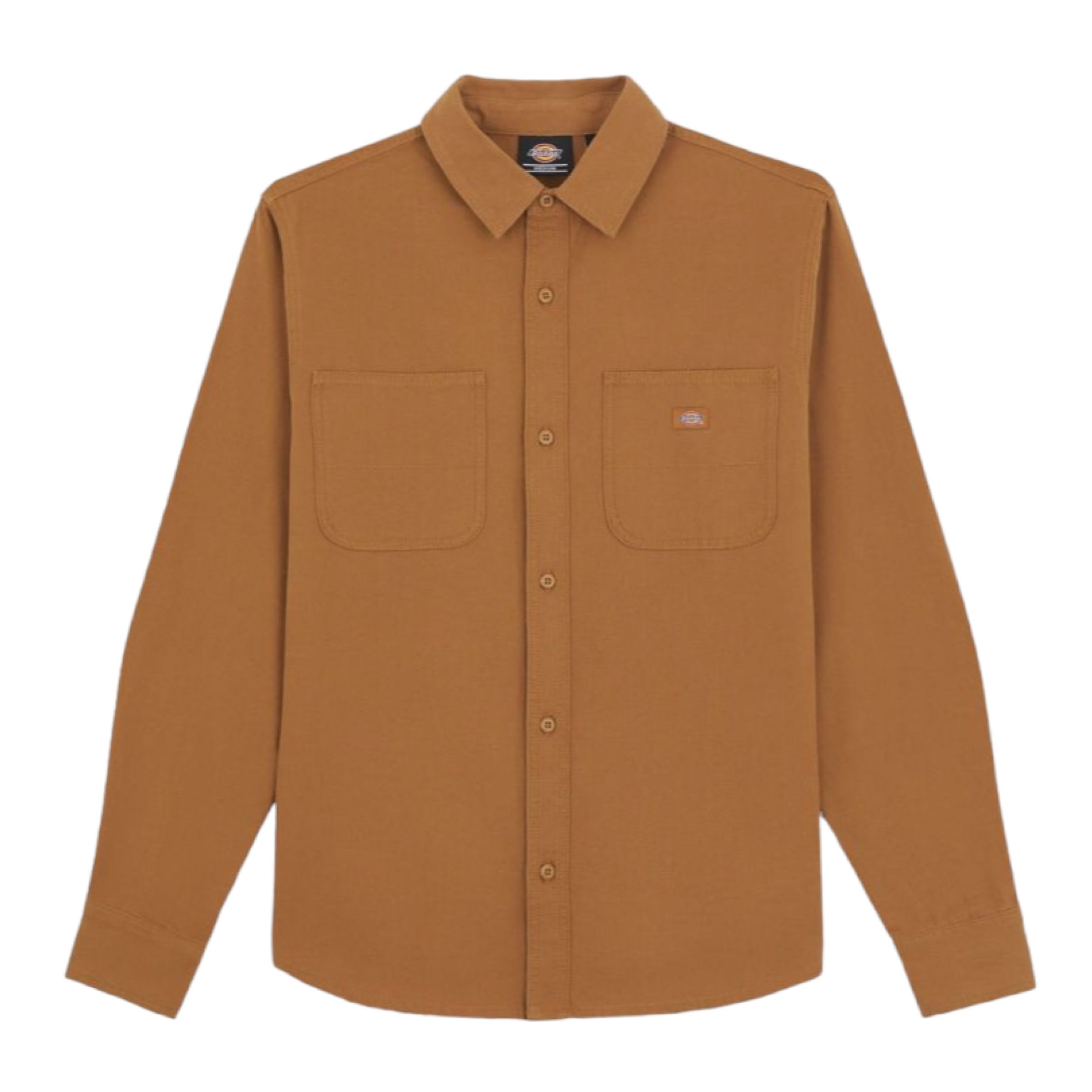 Dickies Camicia Duck Canvas Uomo Stone Washed Brown