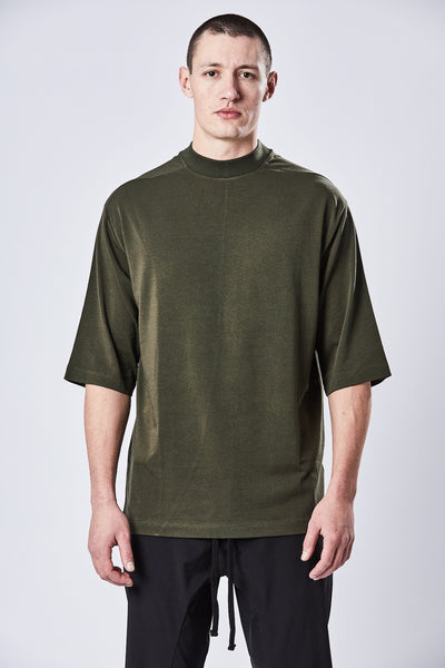 thom krom Green M TS 754 T Shirt