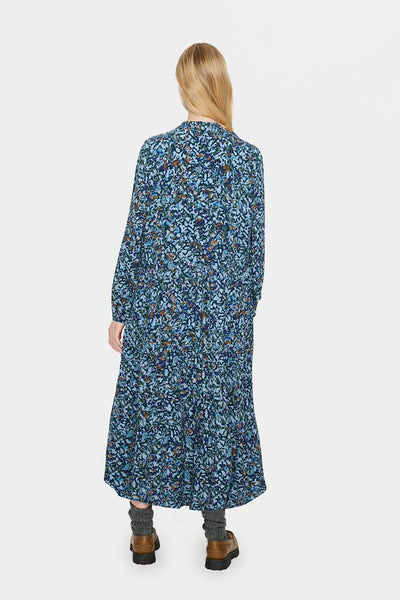 Maxi Trouva: Edasz Blue Dress Cashmere