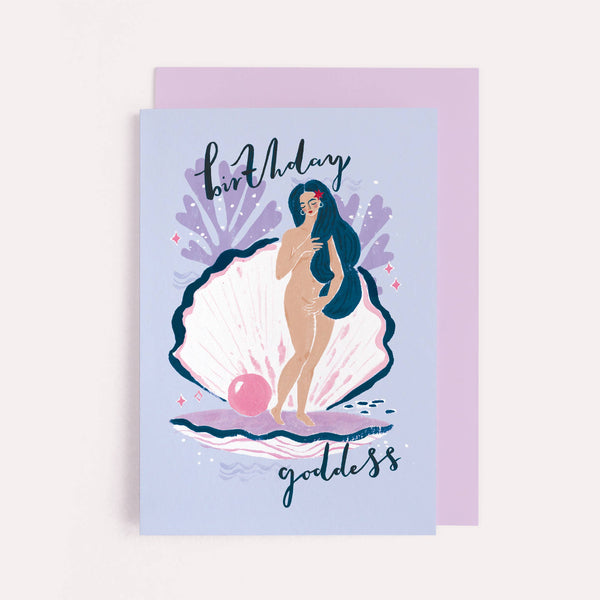 Sister Paper Co Birthday Goddess Card | Female Birthday Card | Birthday Cards