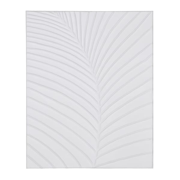 Lively Concept Store Large White Fern Canvas