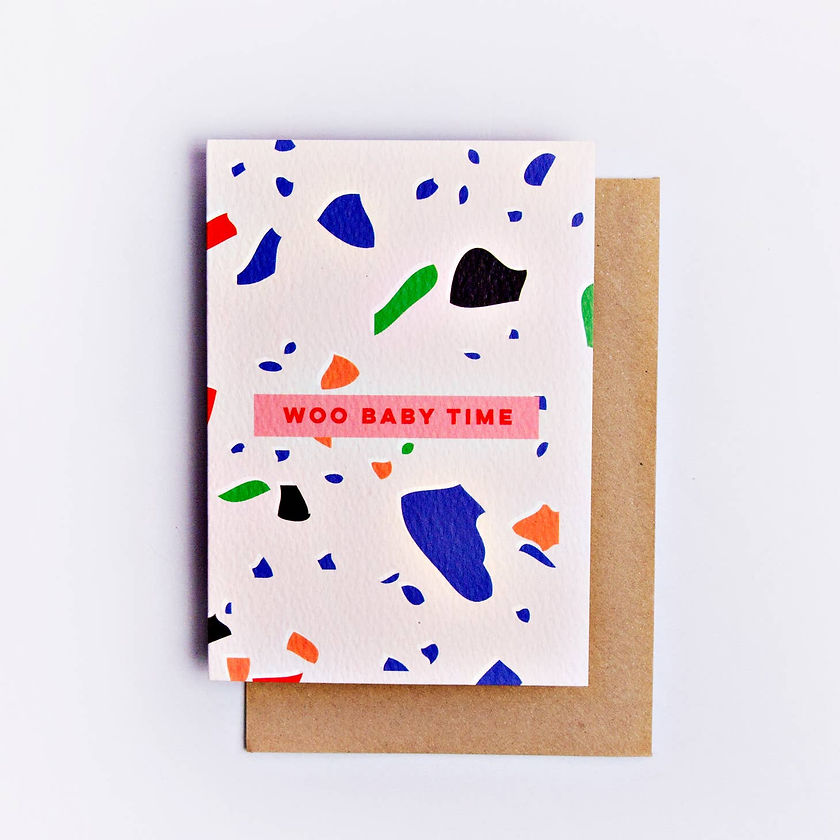 The Completist Woo Baby Time Card