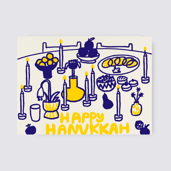 People I've Loved Happy Hanukkah Table