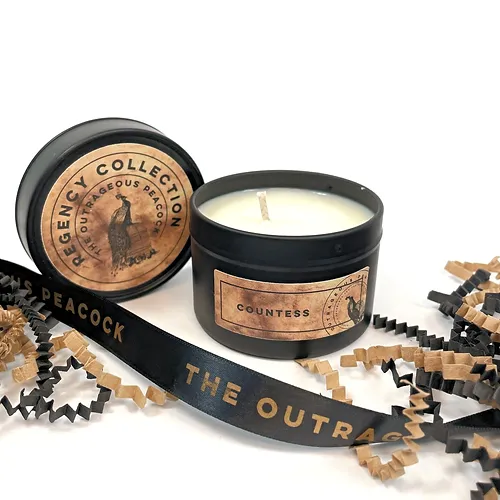 The Outrageous Peacock The Countess Candle