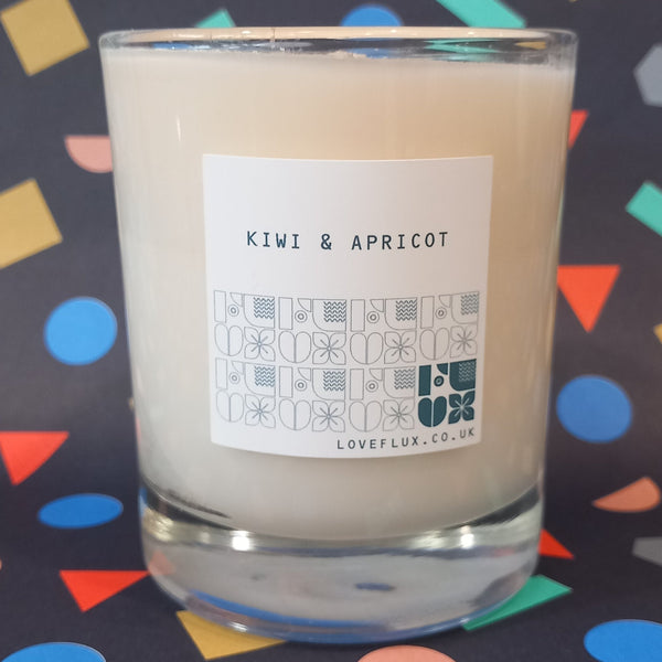Heaven Scent Large Kiwi and Apricot Plant Wax Candle