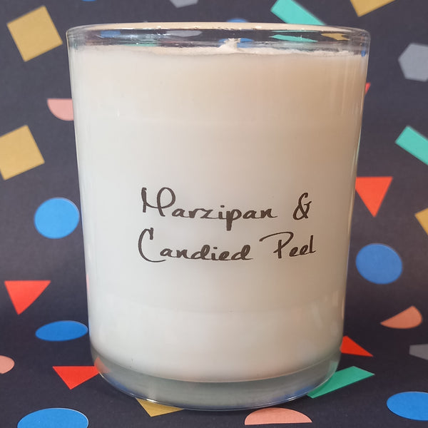 Heaven Scent Large Marzipan and Candied Peel Plant Wax Candle