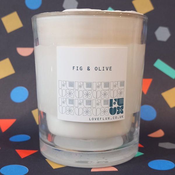 Heaven Scent Large Fig and Olive Plant Wax Candle