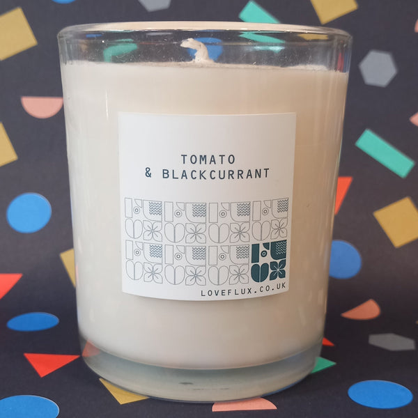 Heaven Scent Large Tomato and Blackcurrant Plant Wax Candle