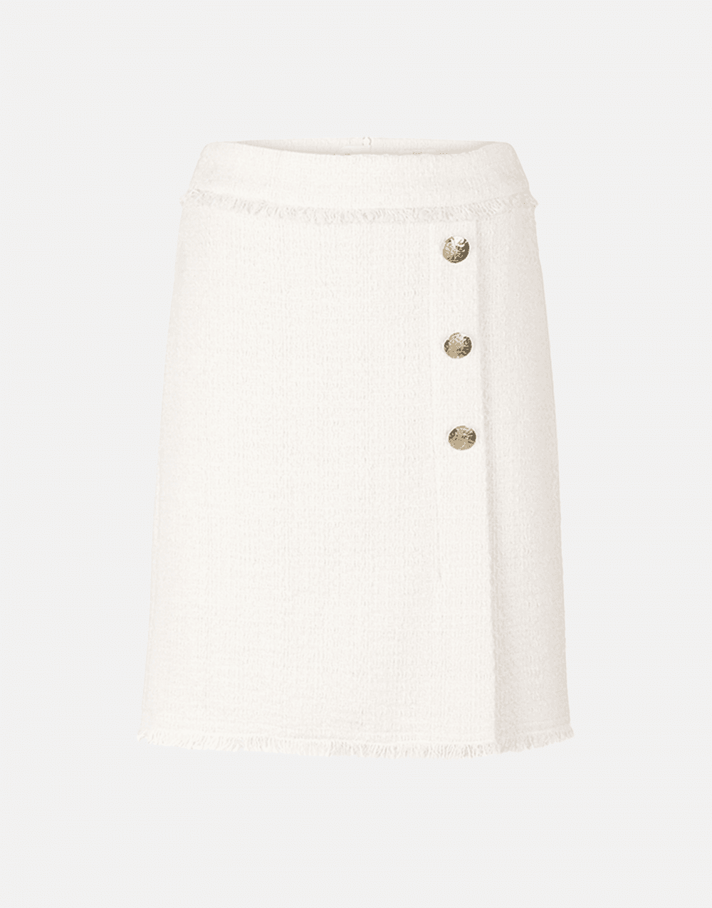 Riani Off White Boucle Chanel Style Skirt