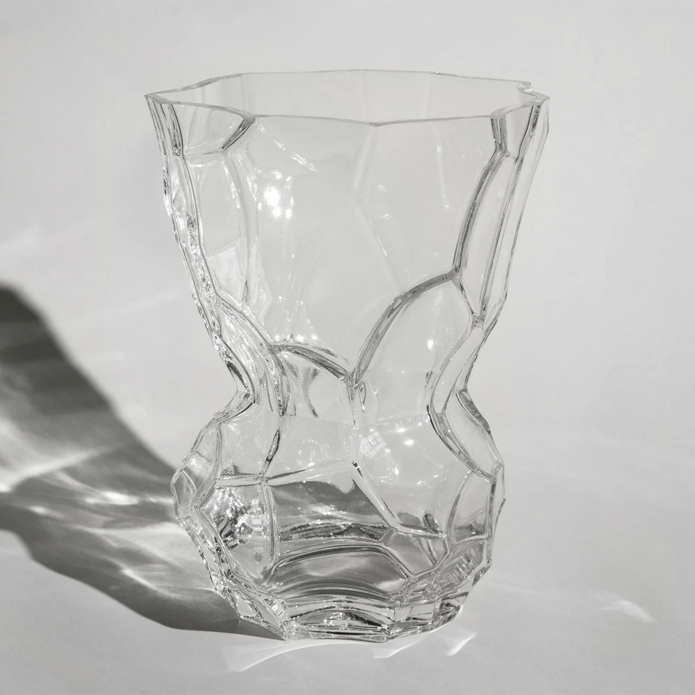 Hein Studio Clear Glass Reflection Vase
