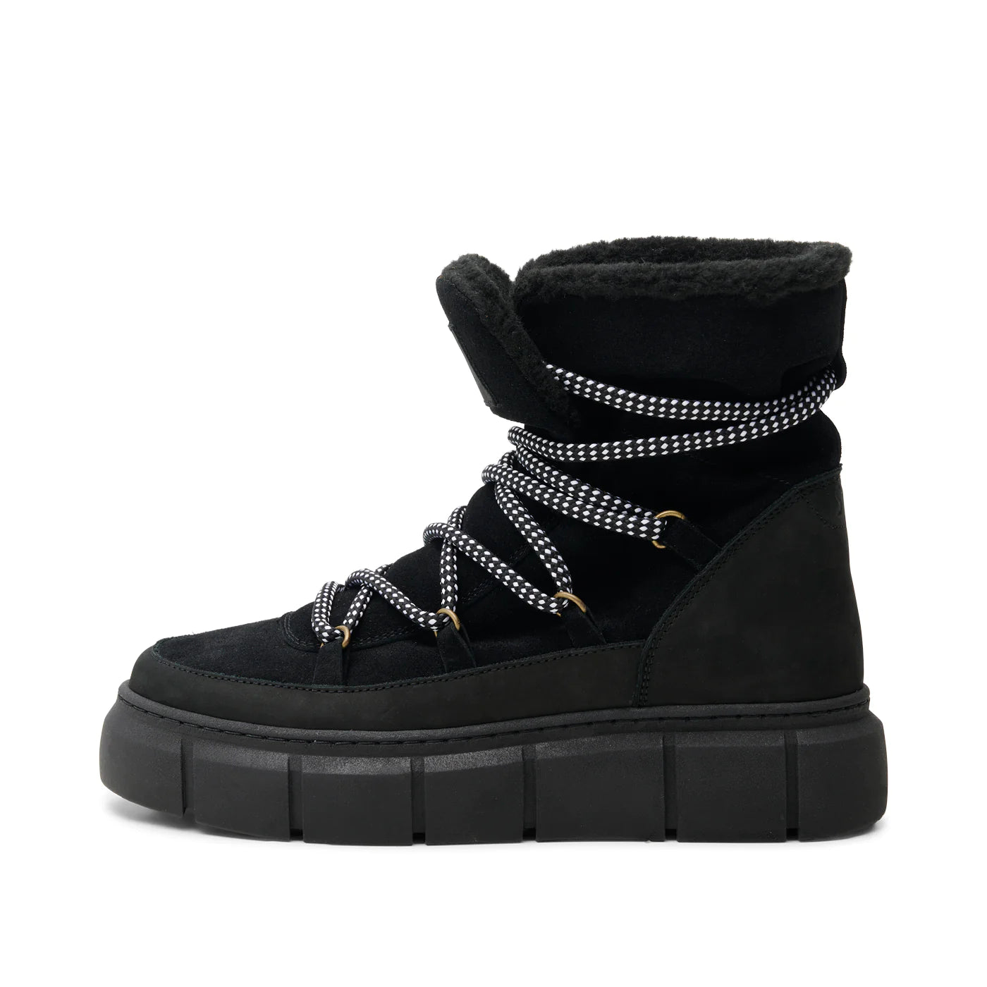 Shoe The Bear Black Tove Snow Boots