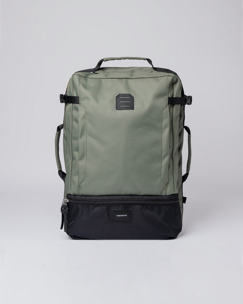 Sandqvist  Multi Clover Green Otis Backpack