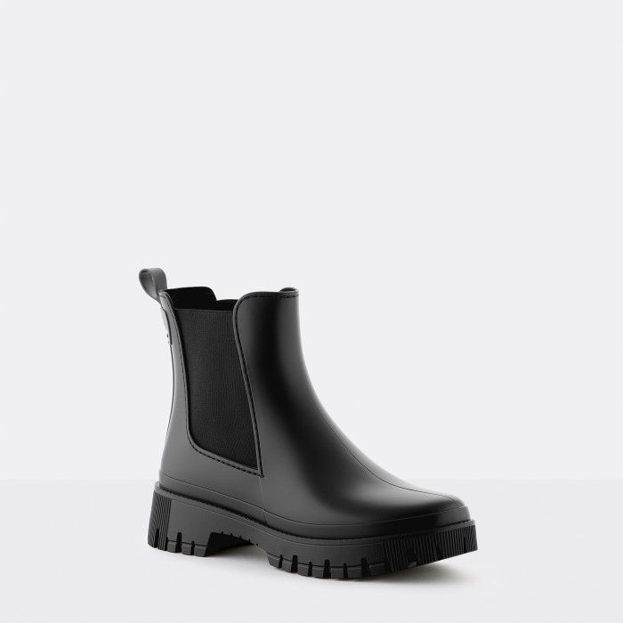 Lemon Jelly Black Kirby Ankle Boots