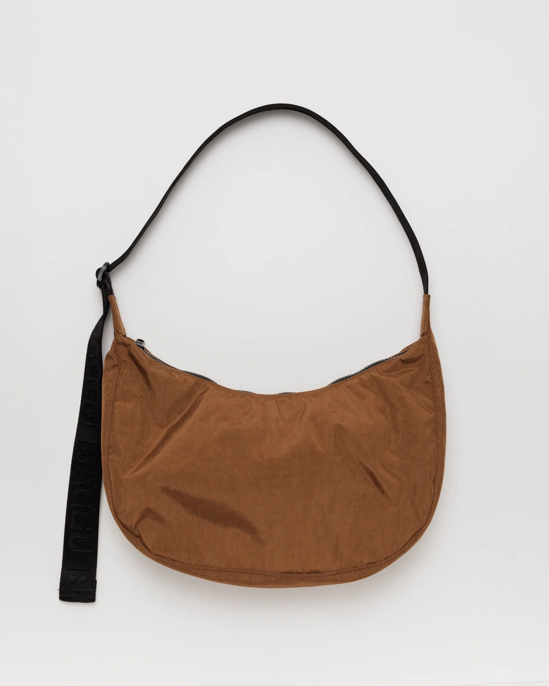 Baggu Medium Nylon Crescent Bag Brown 