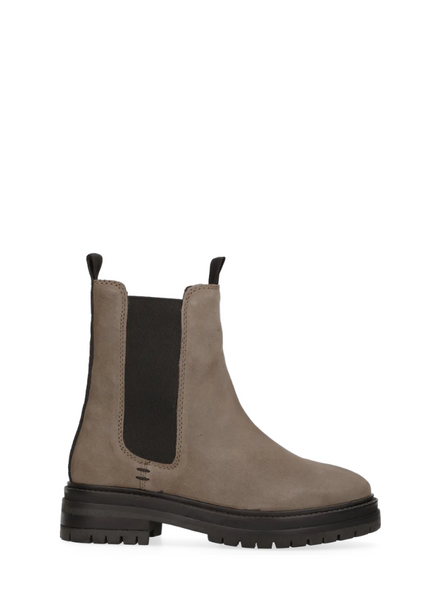 Maruti  Taupe Bay Suede Boots