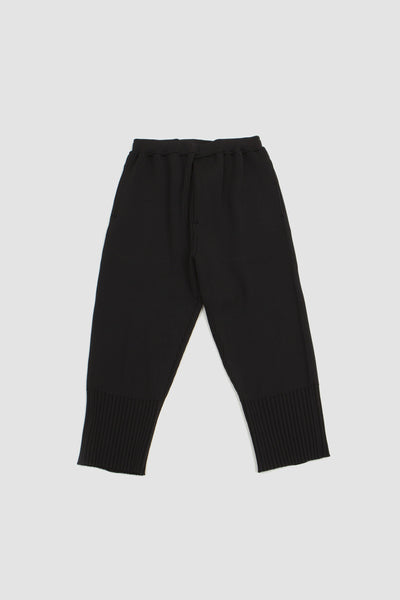 CFCL Fluted Tapered Pants Black