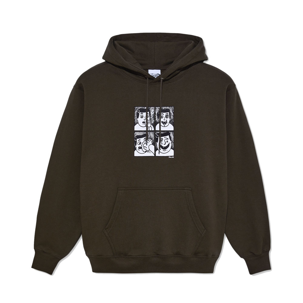Polar Skate Co Dave Hoodie Punch Sweater