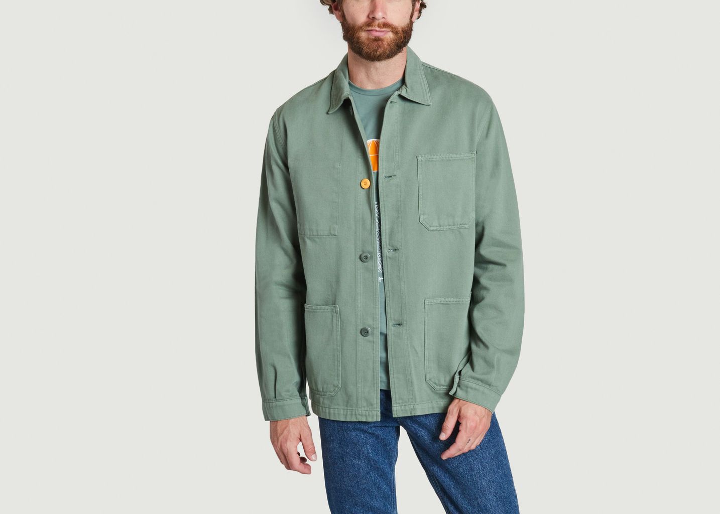 Bask in the sun Sergi Jacket, Spinach