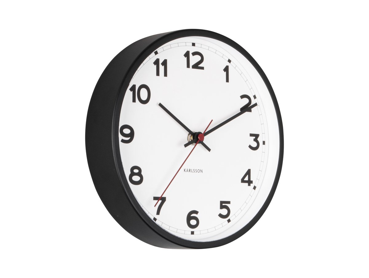Present Time Wall Clock New Classic Small