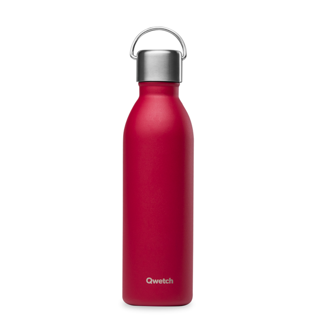 Qwetch 600ml Red Active Water Bottle