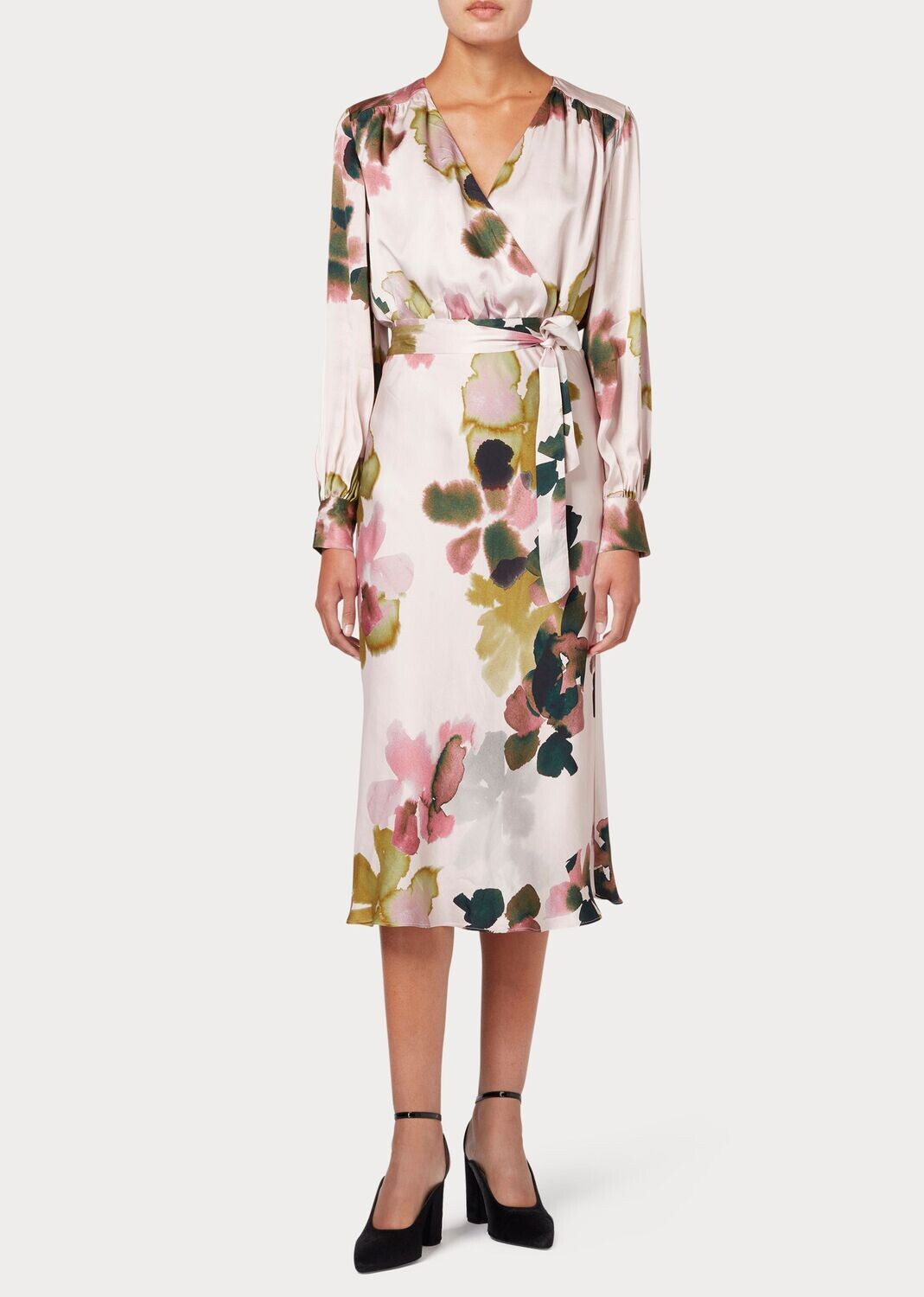 Paul Smith Dusky Pink Marsh Marigold Printed Dress