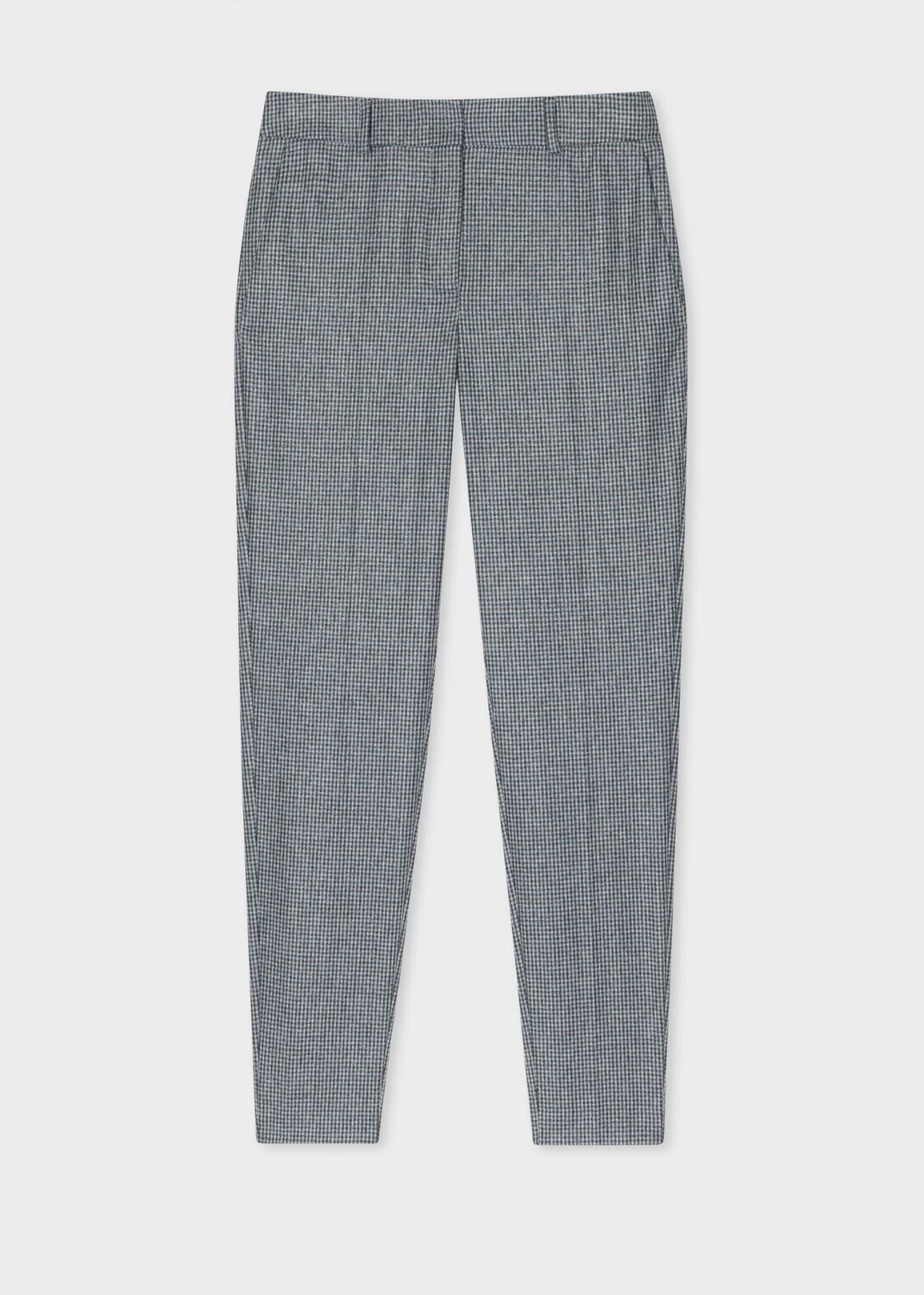 Paul Smith Subtle Check Tailored Flannel Trousers