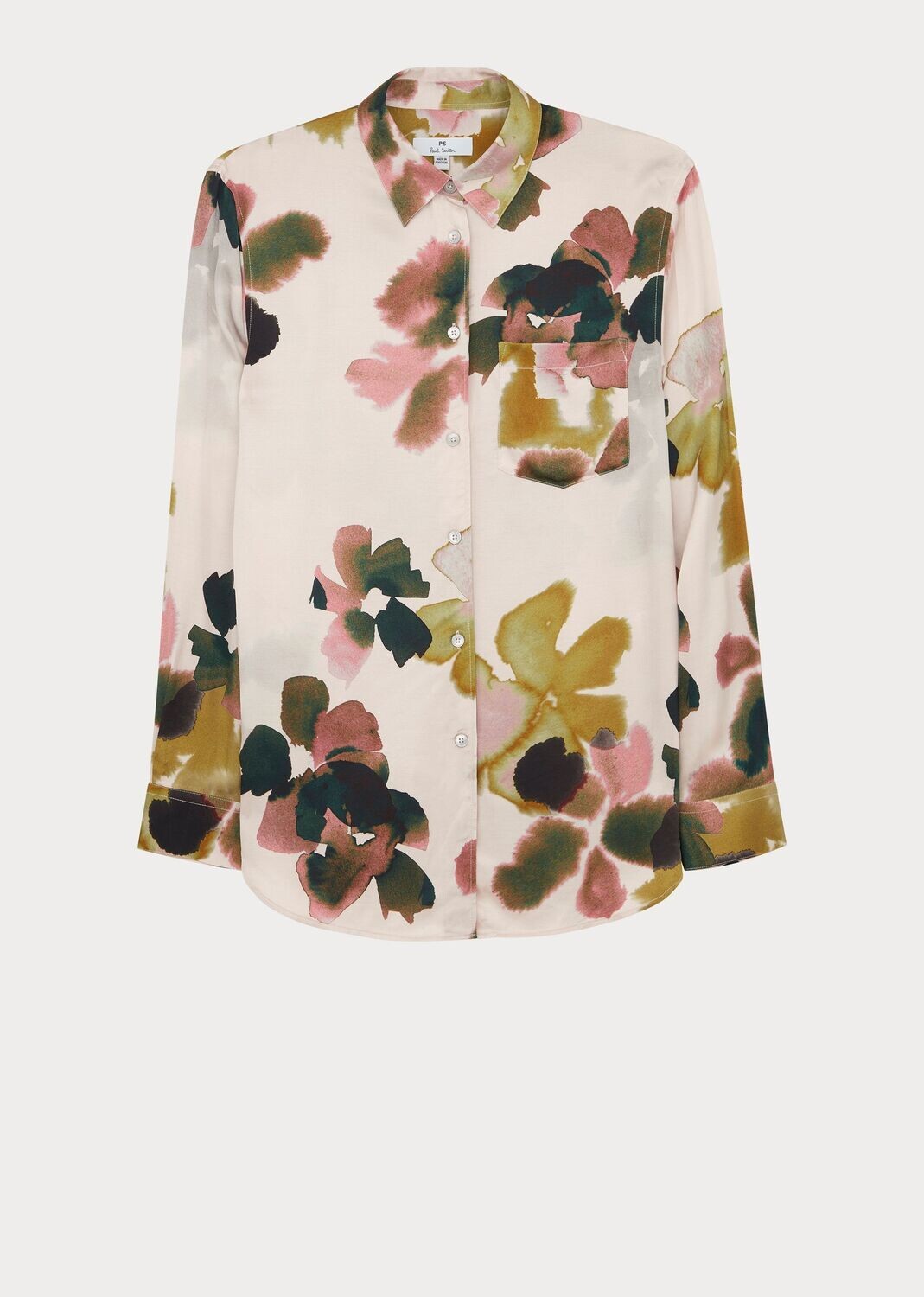 Paul Smith Marsh Marigold Printed Relaxed Fit Shirt