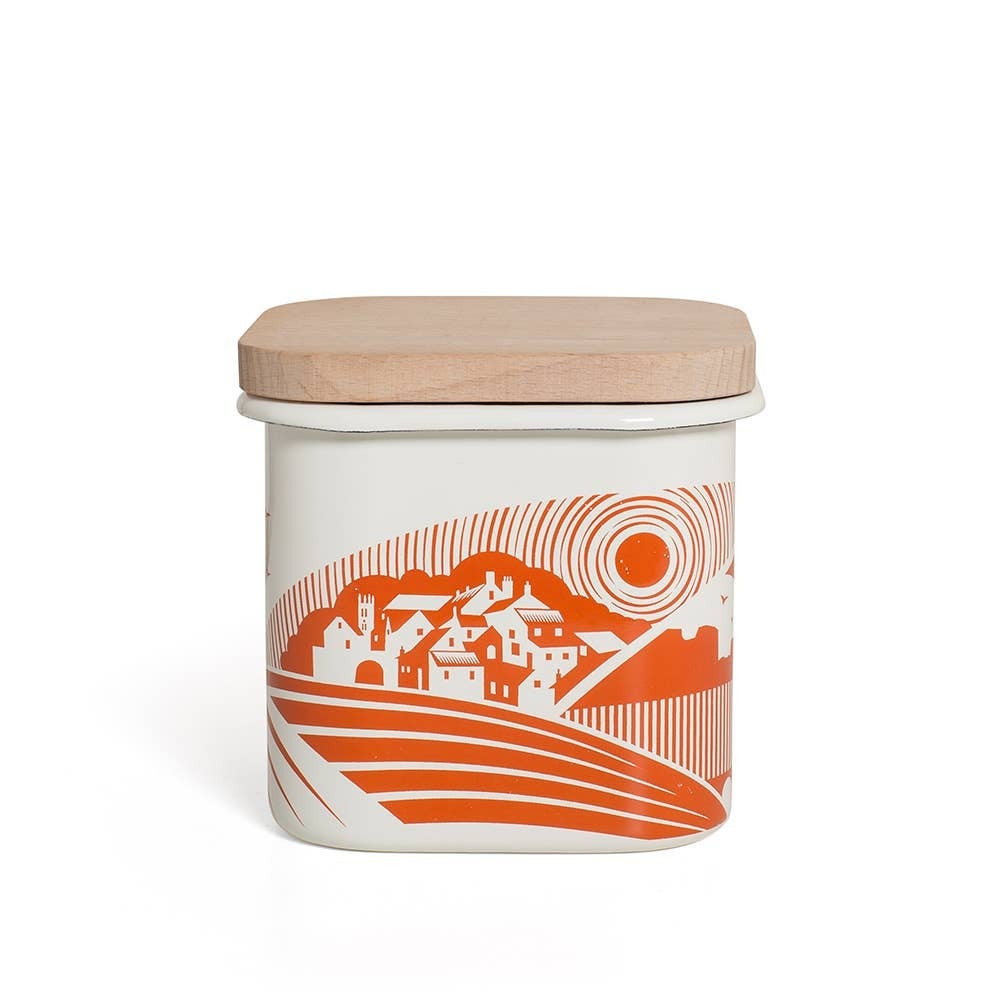 Mini Moderns Moordale Orange Storage Jar 