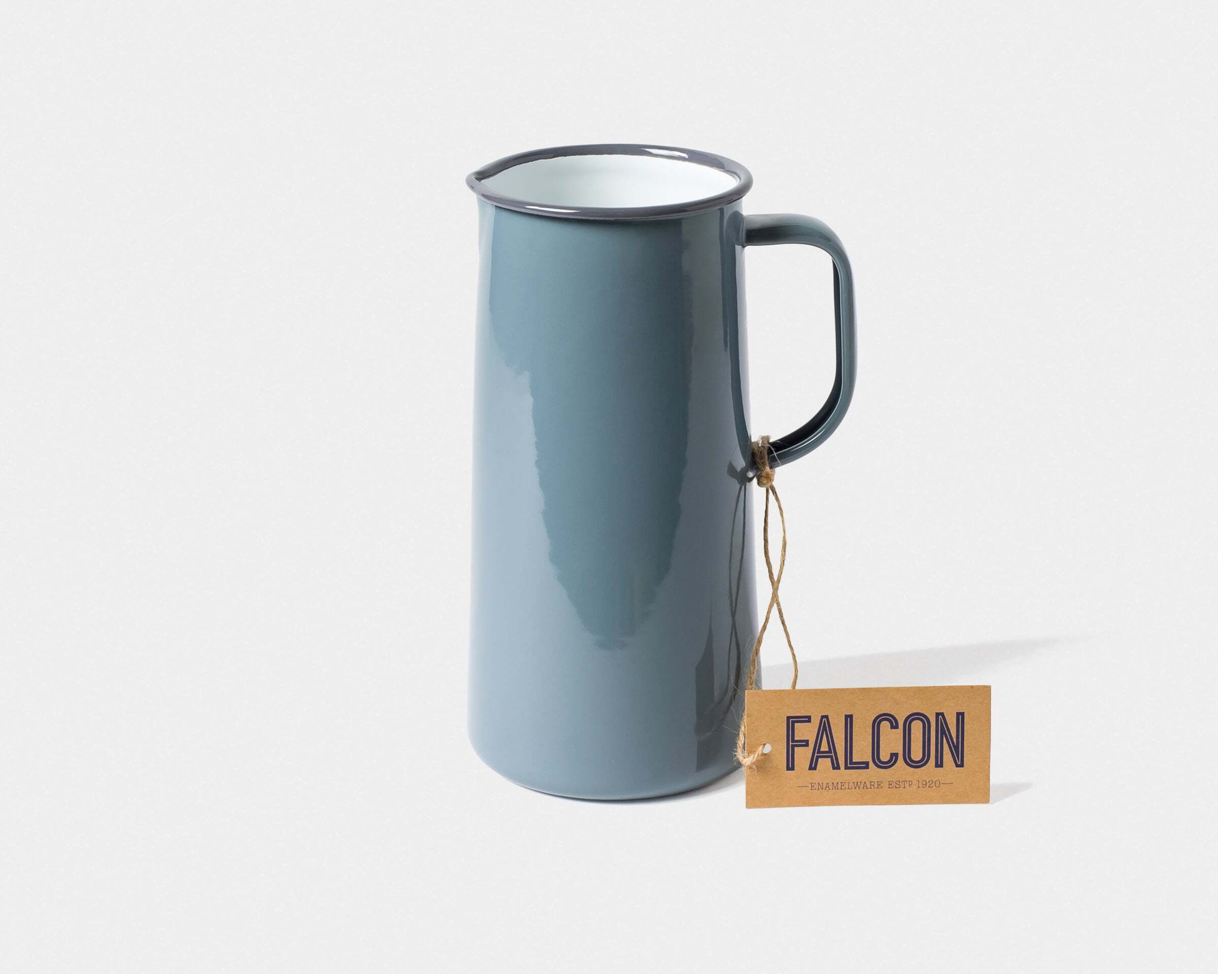 Falcon Enamelware Pigeon Grey 3 Pint Jug