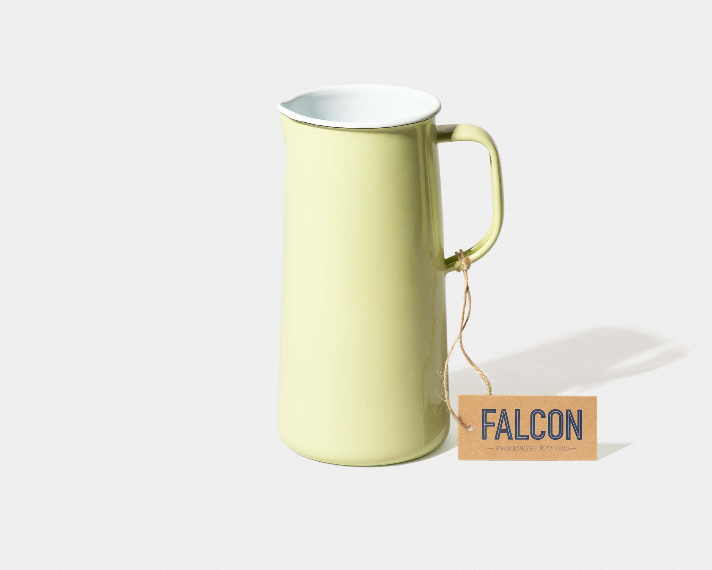 Falcon Enamelware Olive Oil 3 Pint Jug