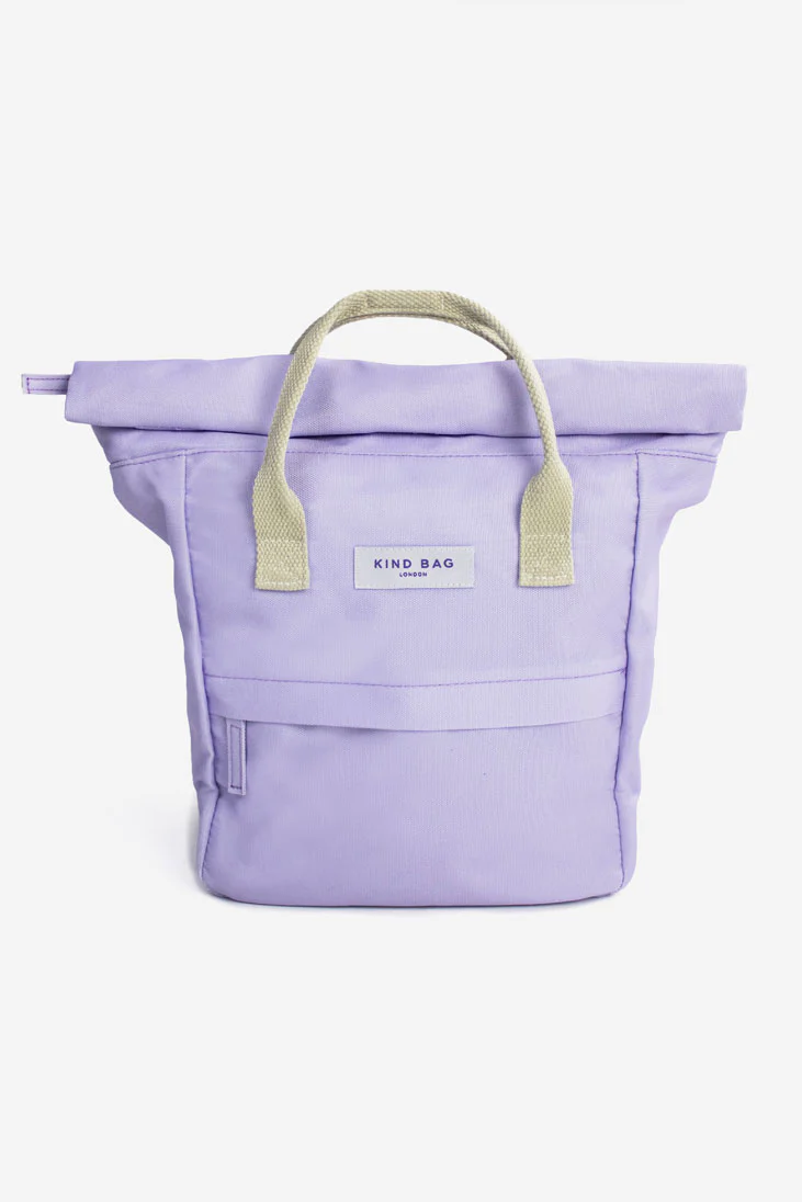 kind-bag-mini-hackney-sustainable-backpack-lilac