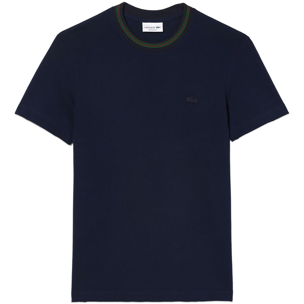Lacoste Paris Stretch Pique T-shirt Th1131 - Navy