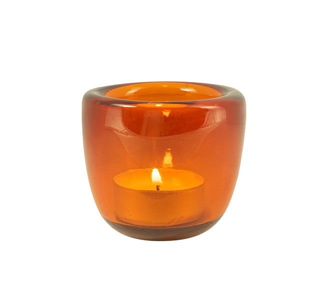 British Colour Standard Almond Shell Handmade Tealight