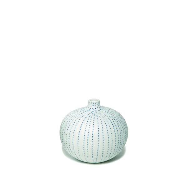 Lindform Bari Vase - Small In Blue Dots