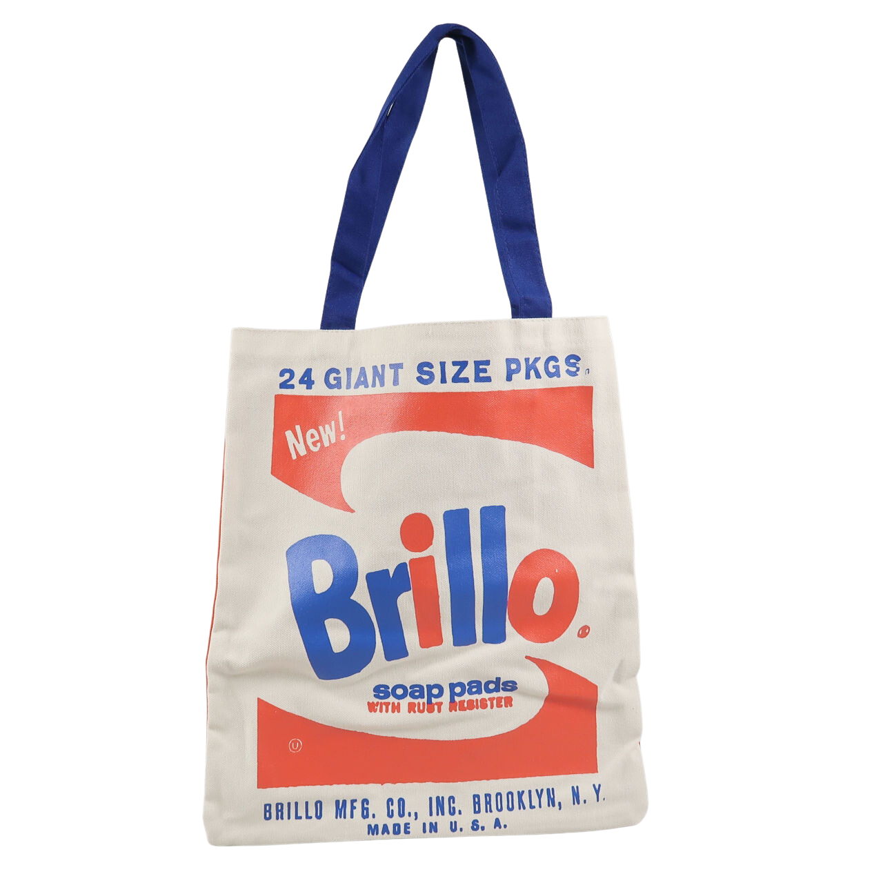 Galison Andy Warhol Brillo Tote Bag