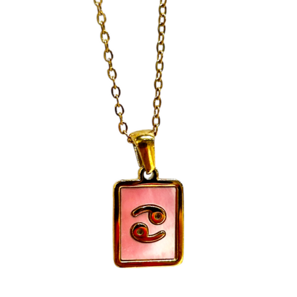 CISSY Wears Cancer Zodiac Necklace